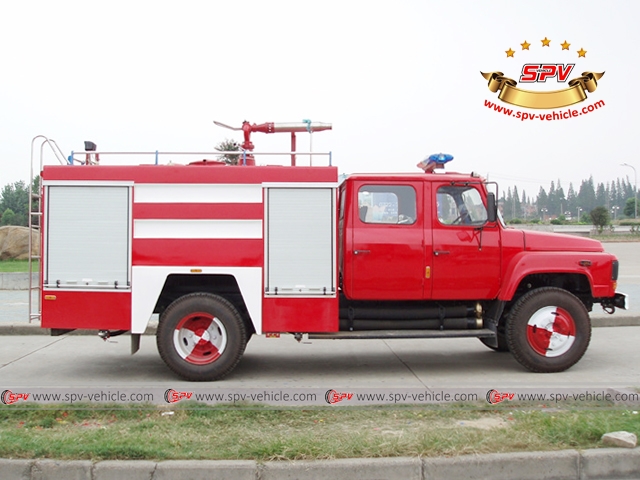 Side view of Fire Truck